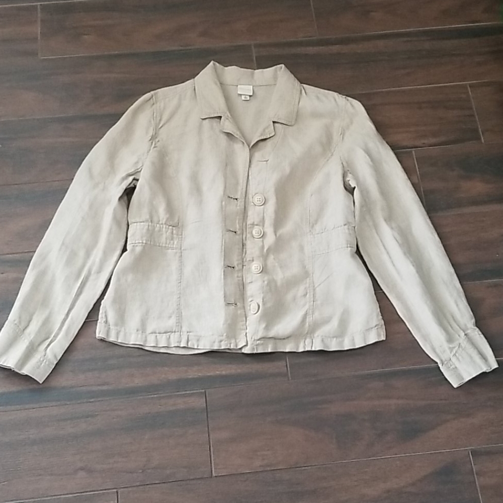 Linen lightweight jacket